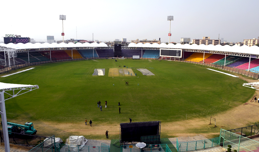 Karachi’s National Stadium, where eight matches of the Pakistan Super League, including the final match of the tournament, will be played between March 10-17, 2019. (AN Photo)
