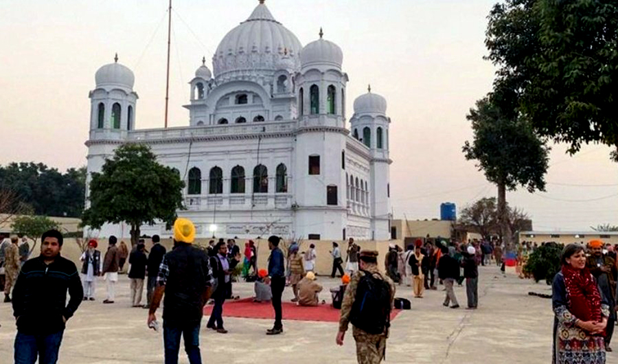 Pakistani and Indian experts met on Tuesday to discuss Kartarpur corridor’s construction work. (Photo courtesy: social media)