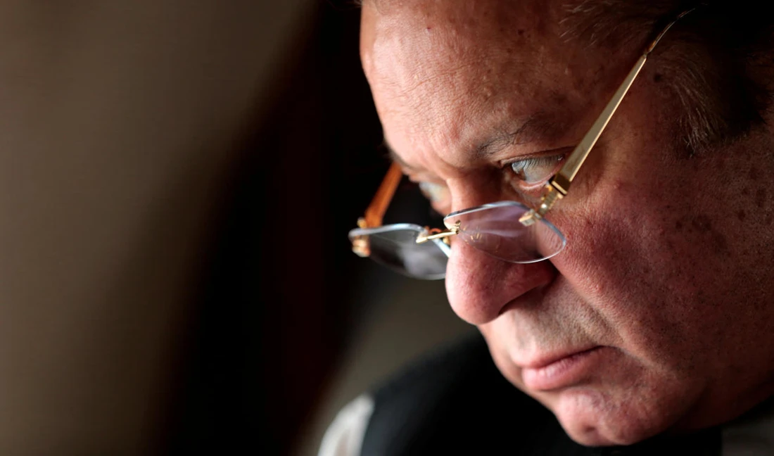 “The health and life of Mian Nawaz Sharif is at threat due to recurring Angina. His condition is of serious concern and demands immediate definitive management but he refused to go to hospital keeping in view the past practices of the authorities concerned,” Dr. Adnan Khan, Sharif’s personal physician, told Arab News. (REUTERS)