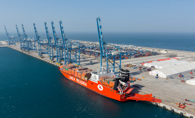 A view of Pakistani Gwadar Port. (AFP)