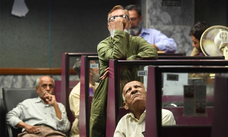 Pakistan’s rupee and stocks fell, extending the week’s losses after the country secured a bailout from the International Monetary Fund (IMF) – (AFP/File)