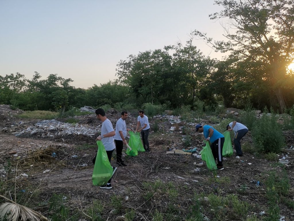 Embassy of United Arab Emirates (UAE) in Islamabad launched an initiative to clean the diplomatic enclave in Pakistan's federal capital from plastic waste disposals. (Photo Courtesy – UAE Embassy)