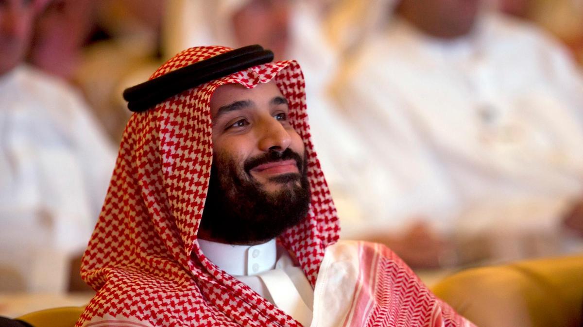 An undated file photo of Saudi Crown Prince Mohammed bin Salman in which he can be seen attending a gathering. (AP)