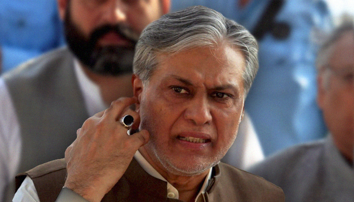 shaq Dar is seen after a meeting in Islamabad, Pakistan, September 26, 2017. REUTERS/Faisal Mahmood/Files