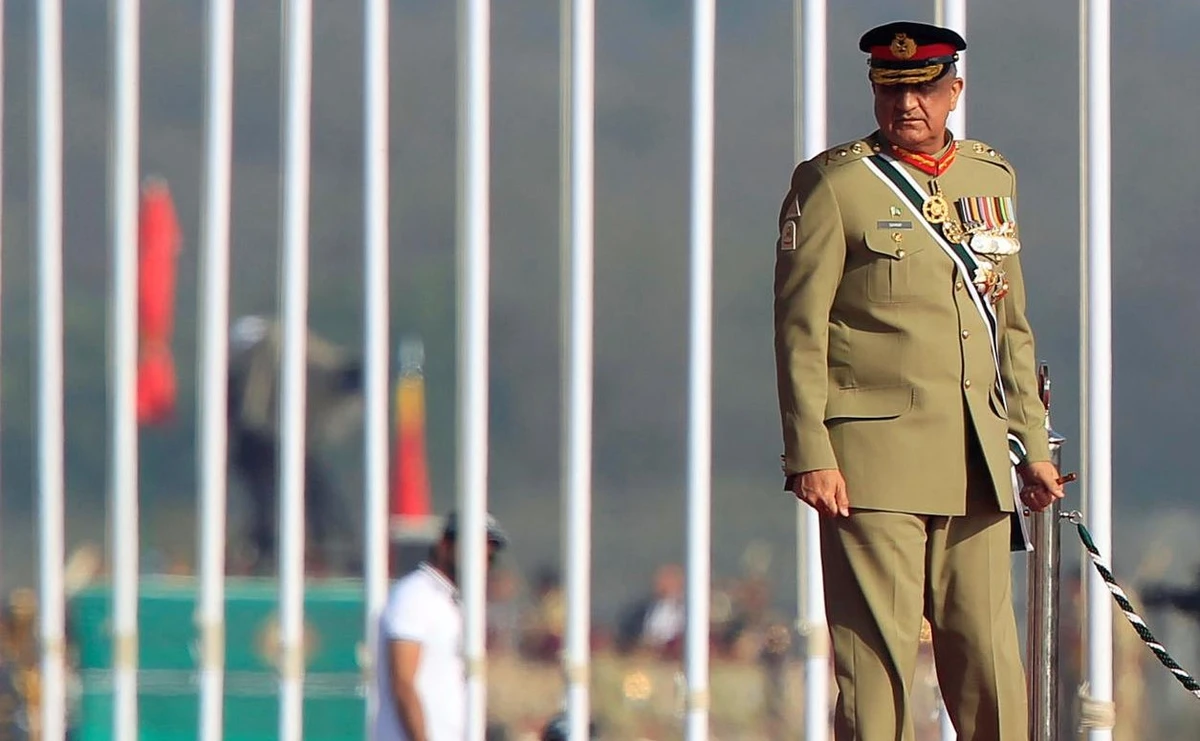 In this March 23, 2017 file photo, Pakistan’s army chief General Qamar Javed Bajwa arrives to attend the Pakistan Day military parade in Islamabad. (Reuters)