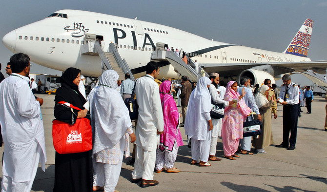 Pakistan International Airlines (PIA) will operate a total of 294 flights for pilgrims during 2019 Hajj season. (AFP / File)