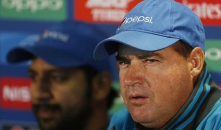In this file photo, Pakistan coach Mickey Arthur and Sarfraz Ahmed holding a press conference at June 4, 2017. (Photo Courtesy: Reuters)