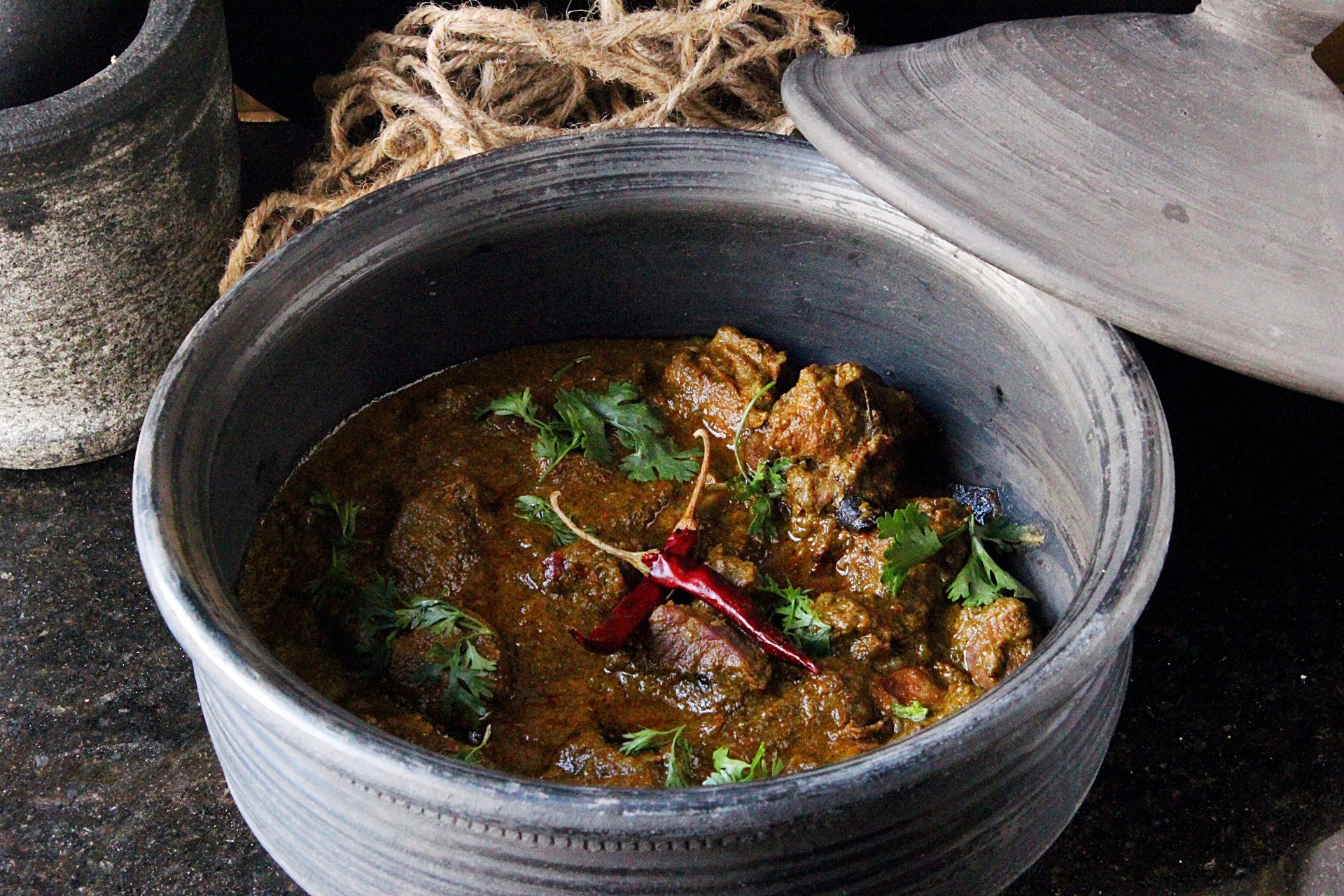 Bihari Mutton is a slow cooked, delicious and classic way in the sub-continent to consume melt in your mouth style mutton (image via I Don't Give A Fork)