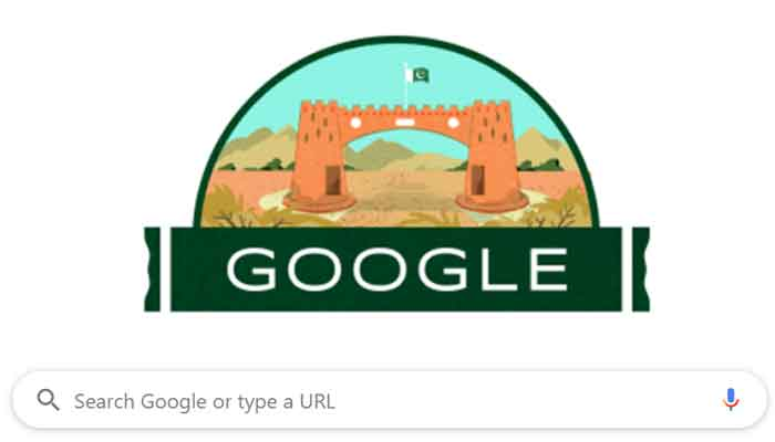 Pakistan gets one of the 21st century’s ultimate anniversary markers: a customized homepage on the Google search engine for August 14 when it celebrates its independence from the British Empire on August 14, 1947. (Photo: screen-grab of Google homepage)