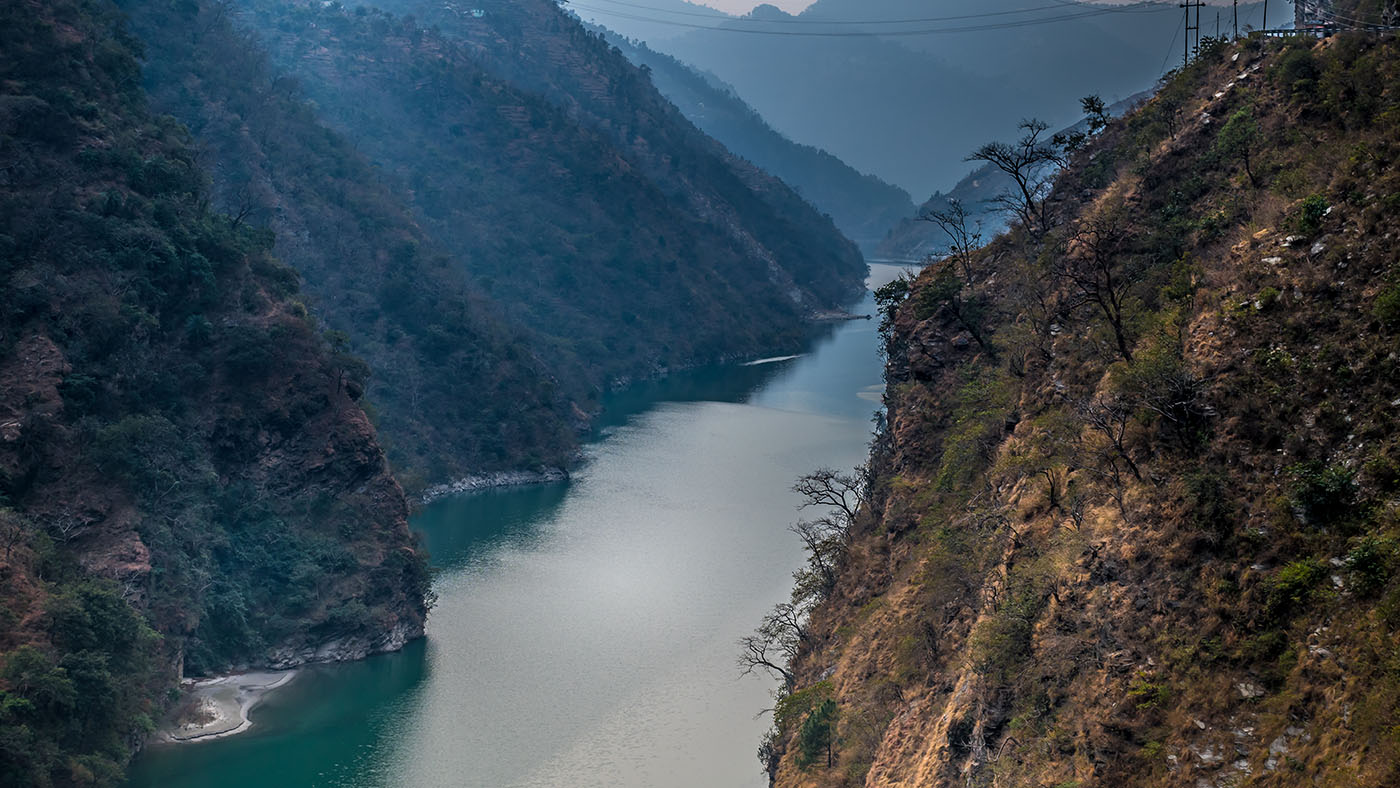 A general view of Sutlej River. (Shutterstock)