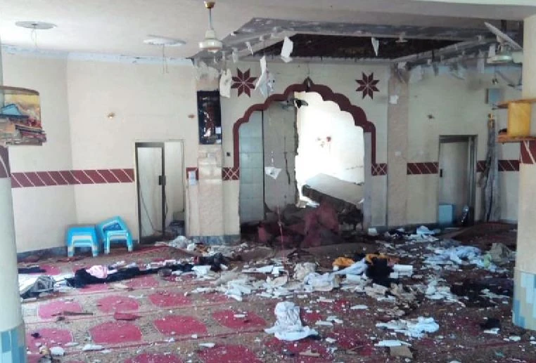 Pakistani police say a powerful bomb went off inside a mosque during Friday prayers on the outskirts of the southwestern city of Quetta (Photo Courtesy: Social Media)