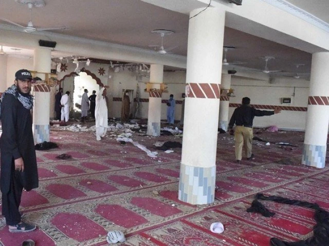 The Afghan Taliban leader’s brother was among four people killed in a blast at a mosque in southwestern Pakistan Friday, insurgent sources and a Pakistani official told AFP. (AFP)