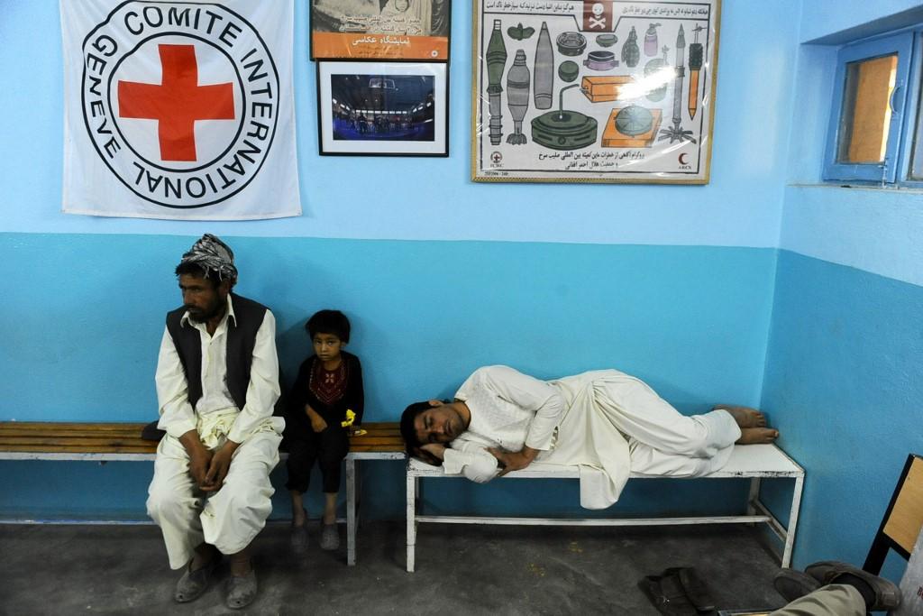 The International Committee of the Red Cross has been providing medical support in Afghanistan for more than 30 years. (AFP)