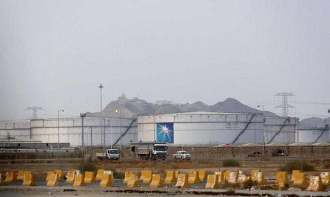 The Houthi attack hit two sites owned by Aramco and effectively shut down six percent of the global oil supply. (AP)
