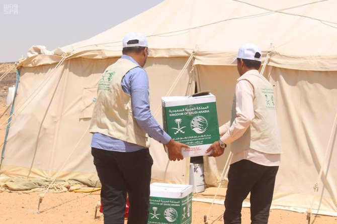 In Aside from providing food, clothing and other basic goods to refugees, KSRelief also sends specialists to perform medical surgeries for various illnesses in communities that usually have no access to doctors. (SPA)