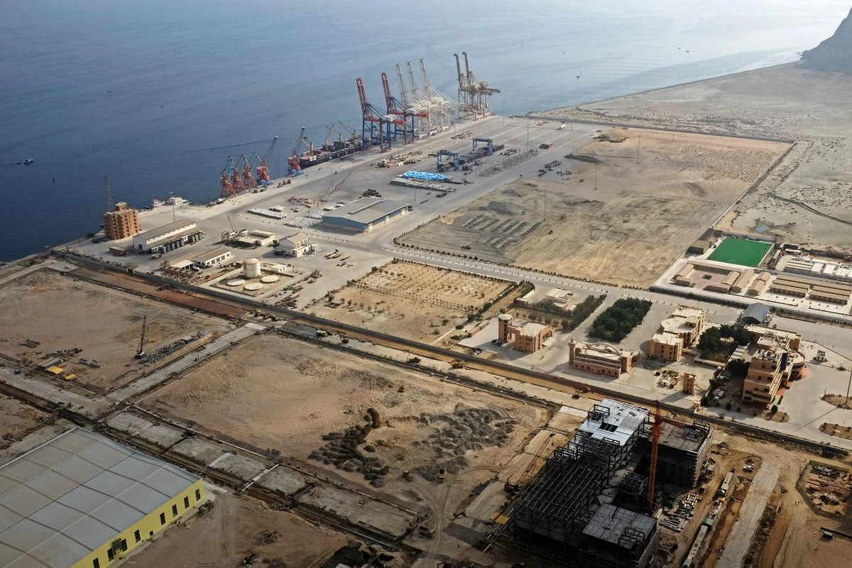 A general view of Gwadar port in Gwadar, Pakistan, October 4, 2017. (Reuters)