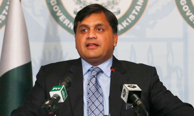 Pakistan’s Foreign Office Spokesman Dr. Mohammad Faisal. File - (AP)