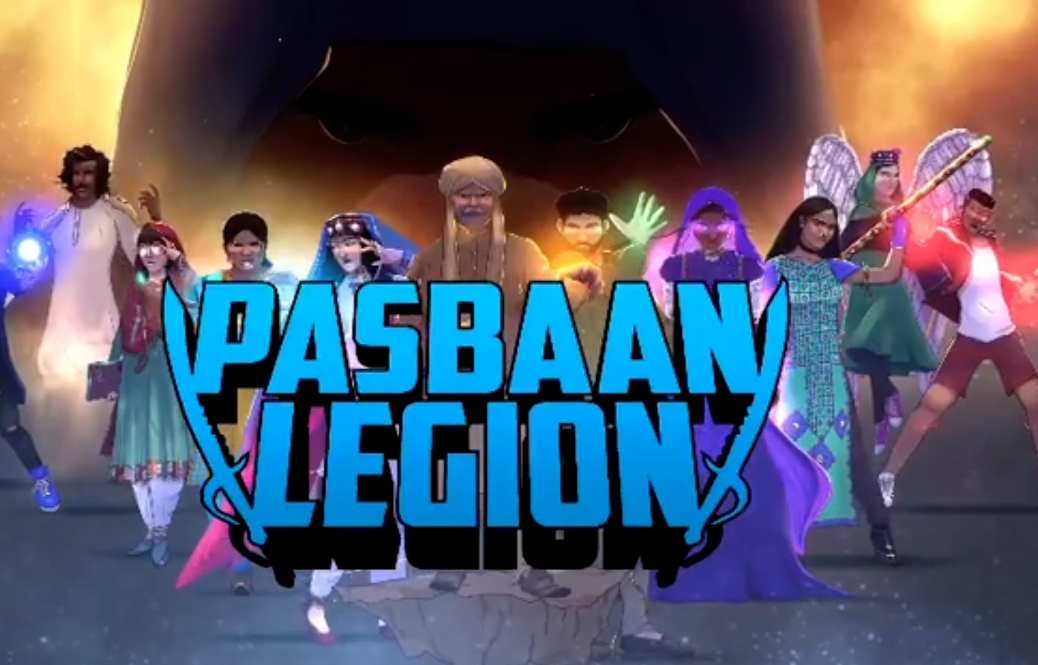 The cover for Pakistan's first multi-character crime-fighting superhero comic book series, "Pasbaan Legion" was released on social media on Sunday by creator Umair Najeeb Khan. Oct. 27, 2019 (Photo: Umair Najeeb Instagram)