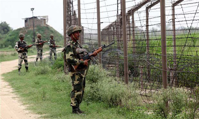 In this file photo, Indian Army personnel patrolling along the Line of Control. (AFP)