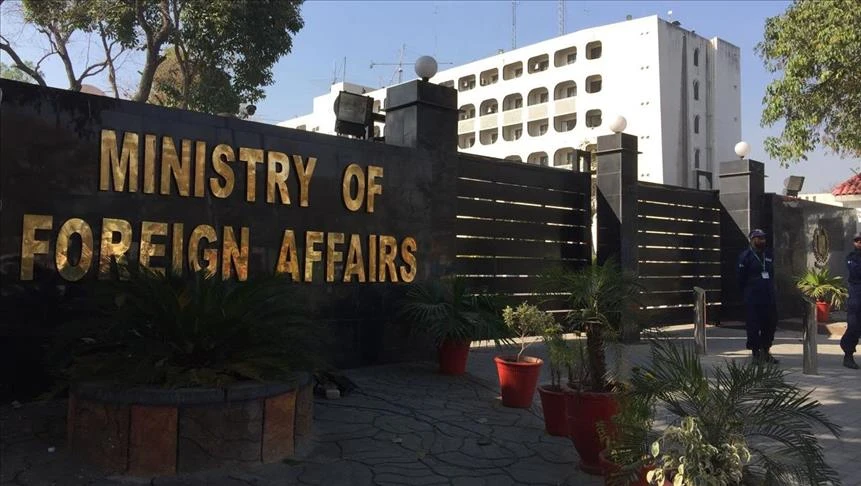 Ministry of Foreign Affairs in Pakistan. (Photo Courtesy: Anadolu News Agency)