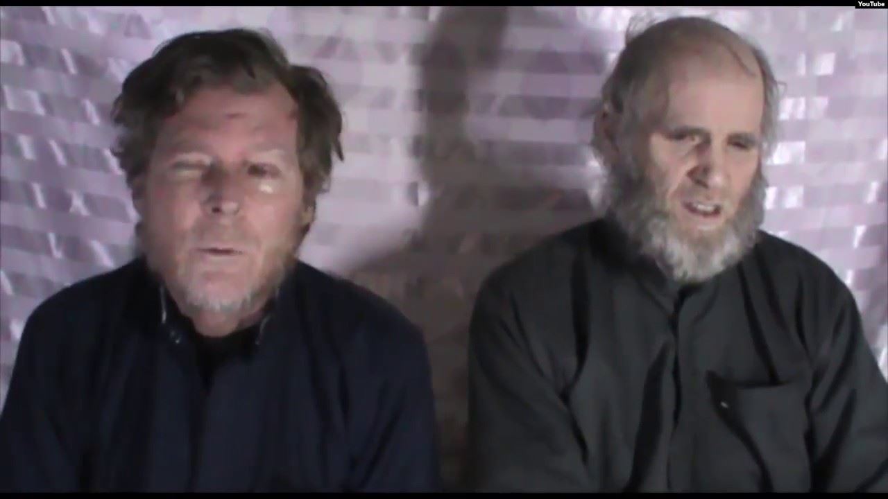 American University of Afghanistan professors Kevin King and Tim Weeks were kidnapped by the Taliban in Kabul in 2016. (Supplied)