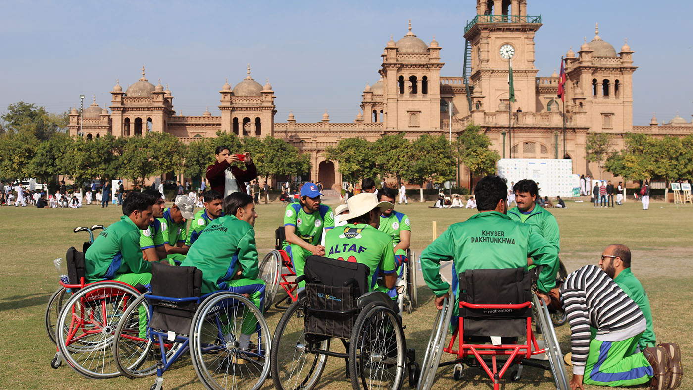 The National Ability Sports Festival was held at Islamia College in Peshawar on Nov. 28, 2019. (AN Photo)
