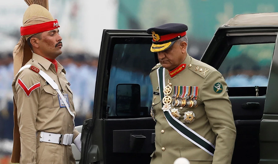 Pakistan's Army Chief of Staff General Qamar Javed Bajwa, arrives to attend the Pakistan Day military parade in Islamabad, Pakistan March 23, 2019. Picture taken March 23, 2019. (REUTERS/ File Photo)