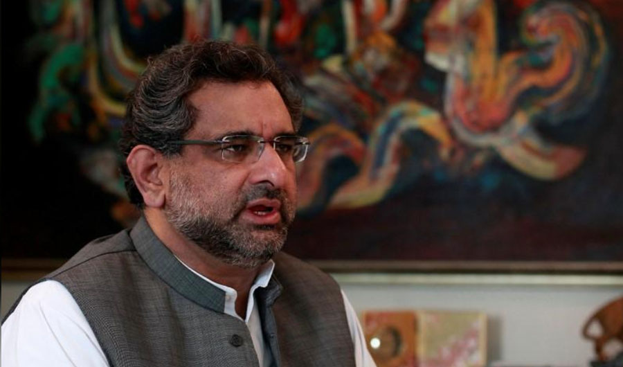 Pakistan's Shahid Khaqan Abbasi speaks during an interview with Reuters at his office in Islamabad November 8, 2013. (REUTERS/ File Photo)