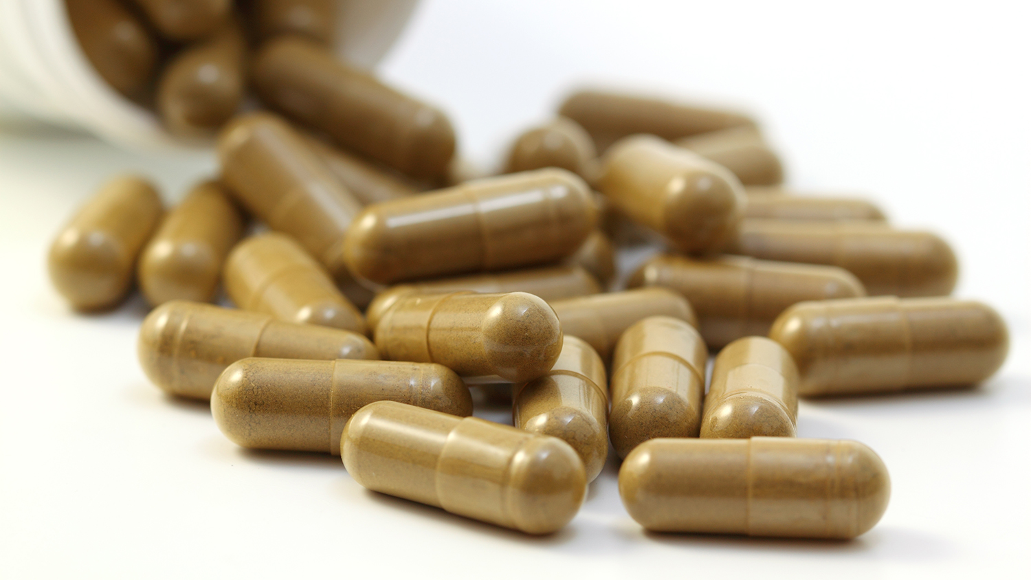 A representational photo of herbal capsules. (Shutterstock)