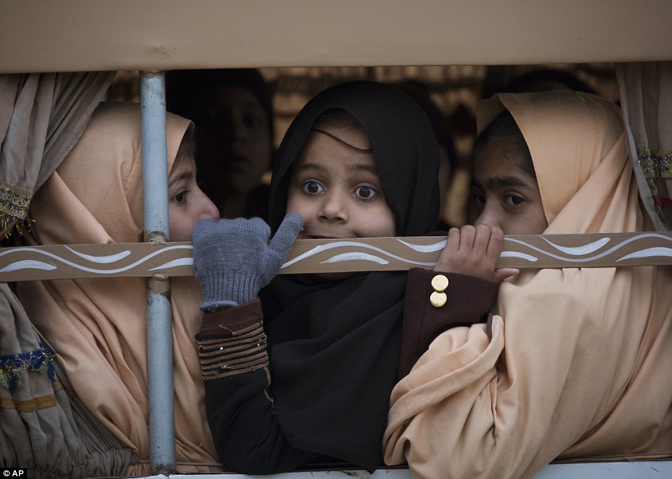 Pakistani children going to school in Peshawar, Pakistan on Jan 12, 2015. ( AP/ File Photo)