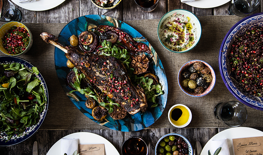 Celebrity chef Saima Khan's signature Persian slow-cooked lamb, a version of which was served in Lahore on Monday, Jan. 20, 2020, with meat donated by local butchers. (Saima Khan photo)