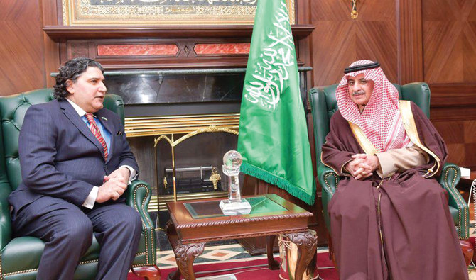 Pakistan ambassador meets Tabuk Gov. Prince Fahd bin Sultan. (SPA)