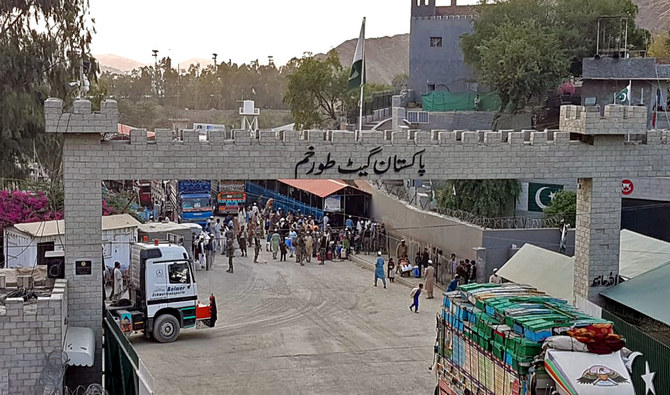A general view of the busy Torkham border crossing between Pakistan and Afghanistan on September 18, 2019. (AN Photo)