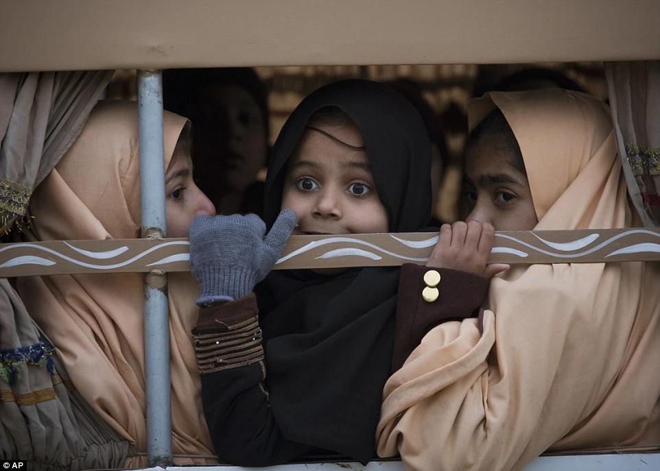 Pakistani children going to school in Peshawar, Pakistan on Jan 12, 2015. ( AP/ File Photo)
