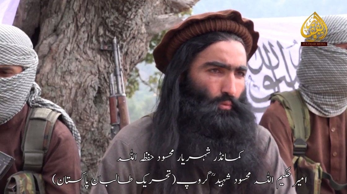 In this undated photo, Sheheryar Mehsud is seen giving an interview. He was killed in eastern Kunar province of Afghanistan on Feb. 12, 2020. (Photo courtesy: Social media)