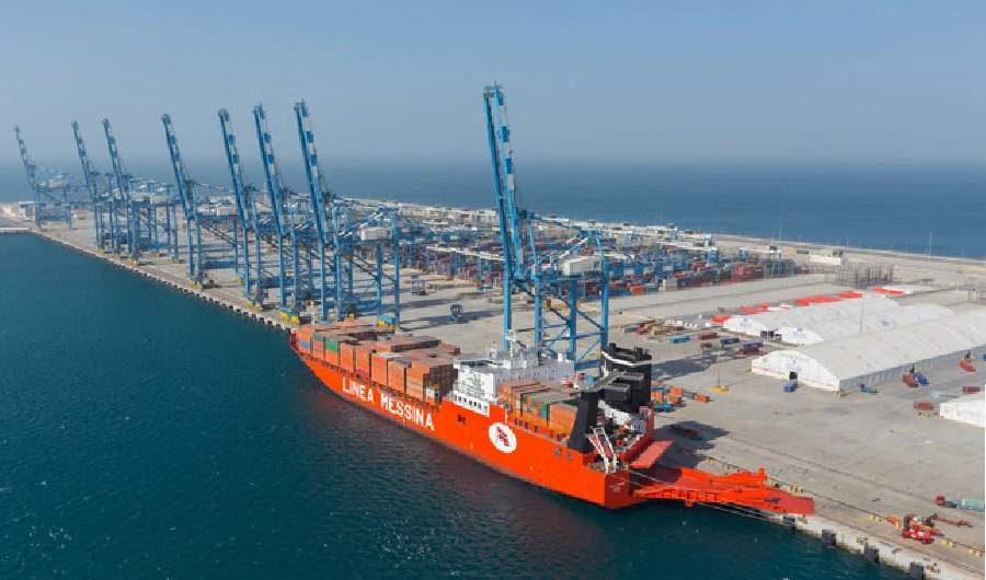 A view of Pakistani Gwadar Port. (AFP)
