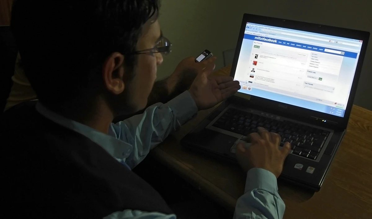 In this file photo, an IT professional browses Facebook in Lahore on May 27, 2010. (AFP)