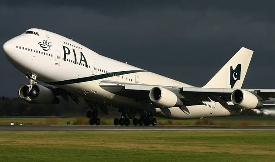 In this file photo, Pakistan International Airlines (PIA) plane is seen on the runway. (Courtesy: social media)
