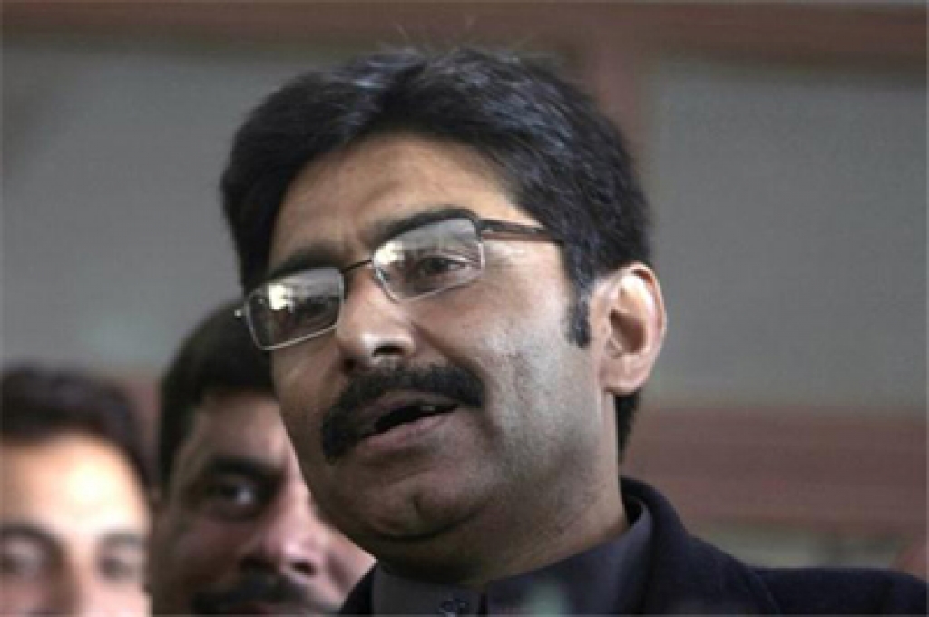 In this file photo, former Pakistani test cricketer and Director General of Pakistan Cricket Board Javed Miandad talks to media in Lahore, Pakistan on Jan. 28, 2009. (AP)