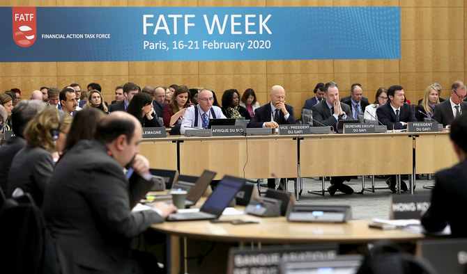 Financial Action Task Force plenary session in progress on Feb. 19, 2020 in Paris. (Photo courtesy: FATF)