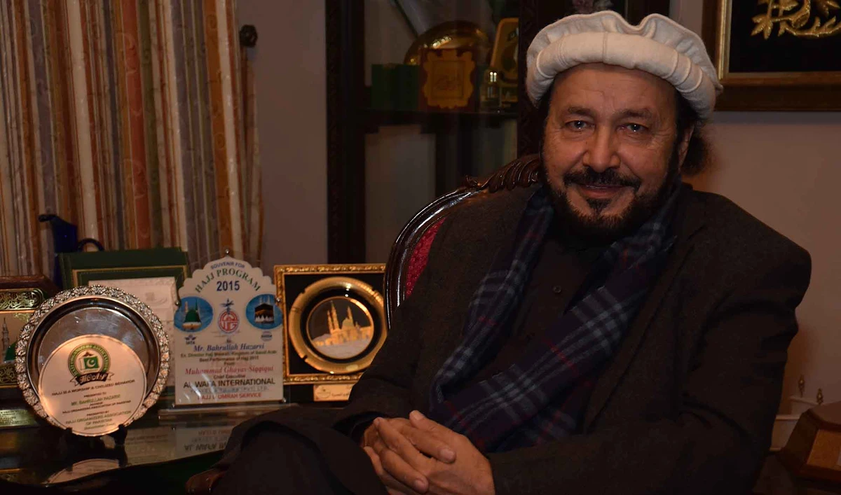 Bahrullah Hazarvi worked in Saudi Arabia for more than three decades in a number of diplomatic positions and wrote a book on the life of King Abdul Aziz bin Abdul Rahman Al-Saud, the founder of the Kingdom of Saudi Arabia, which was published in 1997 in English, Arabic and Urdu. (Photo courtesy: social media)