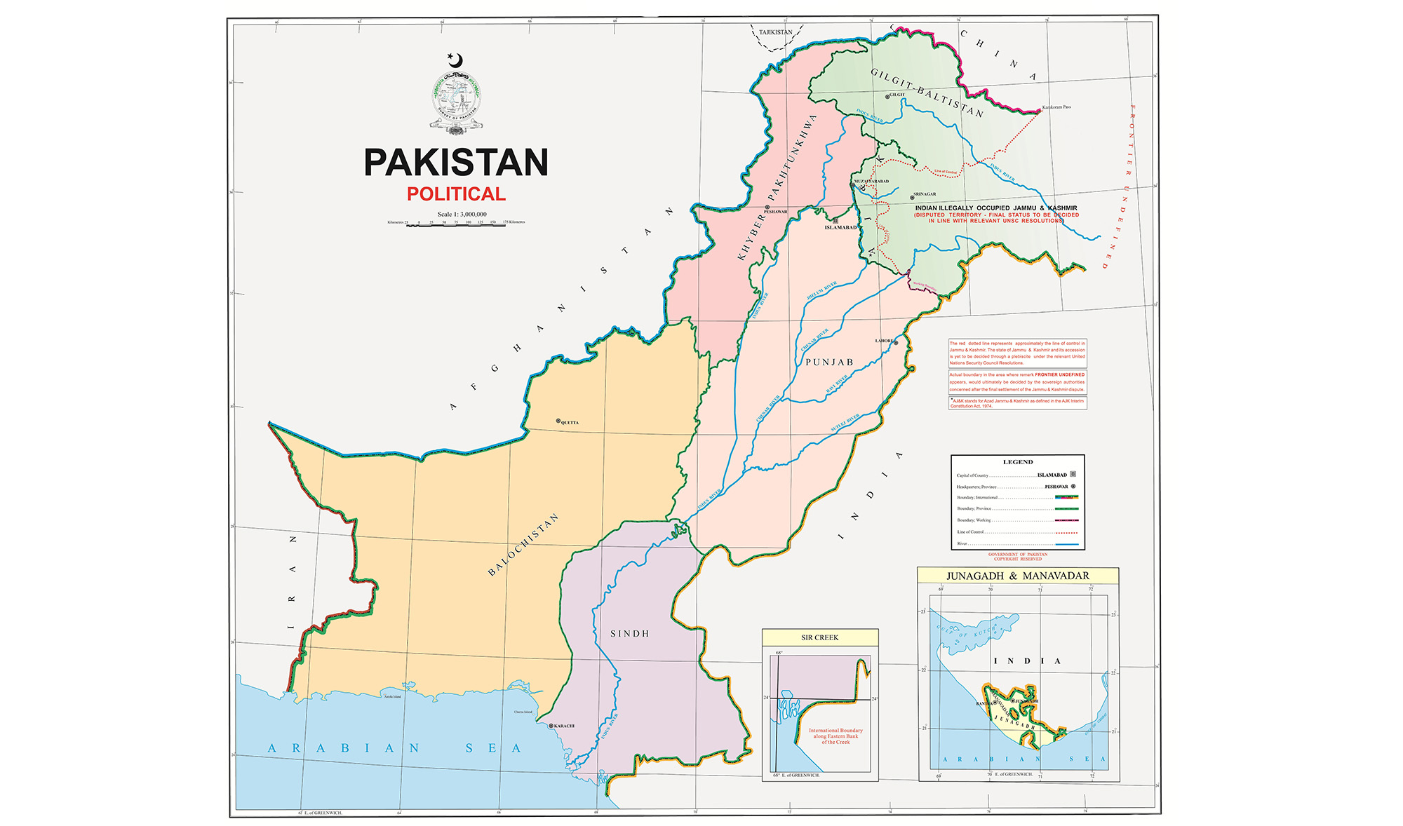 A new map approved by Pakistani Prime Minister Imran Khan shows areas in the Himalayan Kashmir valley disputed with India to be a part of Pakistan. August 4, 2020. (Photo courtesy: Pakistan Prime Minister's Office)