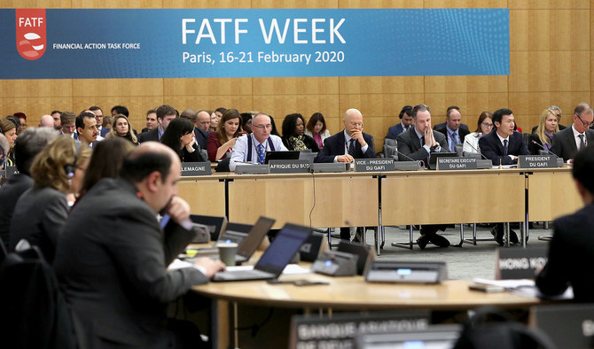 Financial Action Task Force plenary session in progress on Feb. 19, 2020 in Paris. (Photo courtesy: FATF)