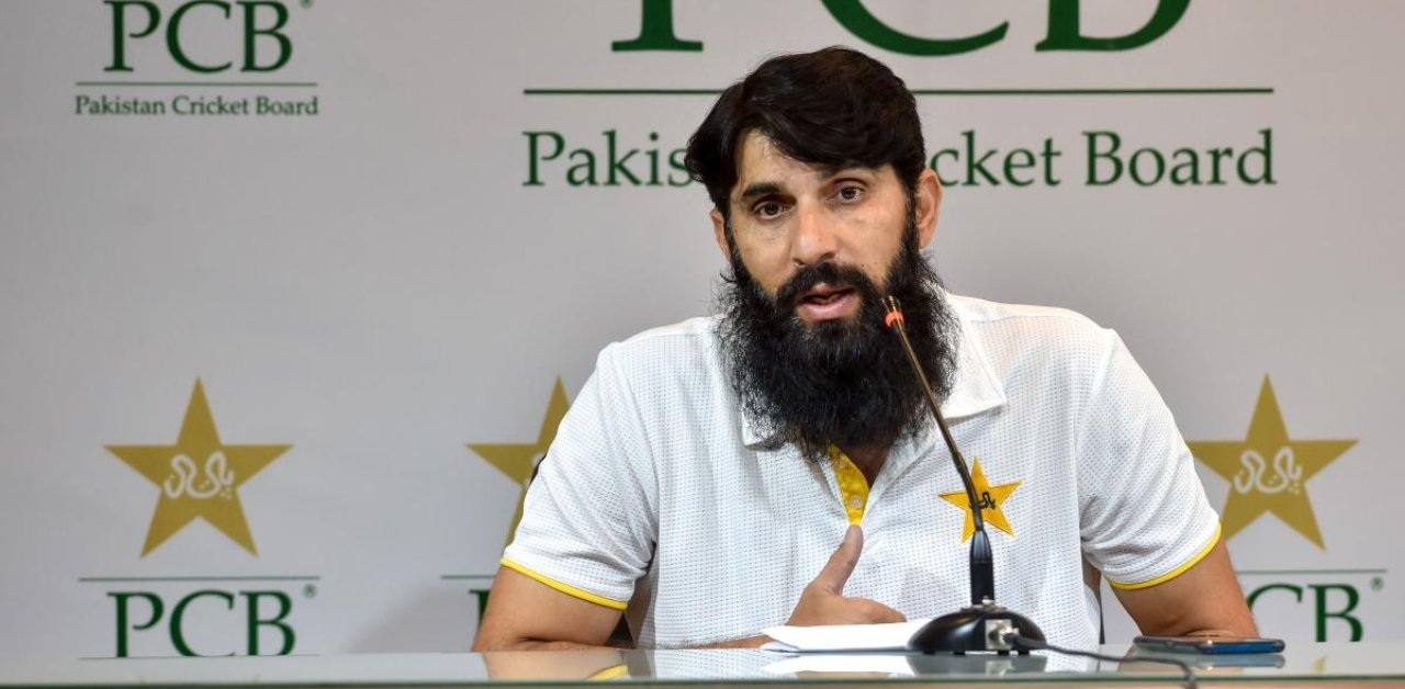 Pakistan coach Misbah-ul-Haq. (Photo courtesy: AFP)
