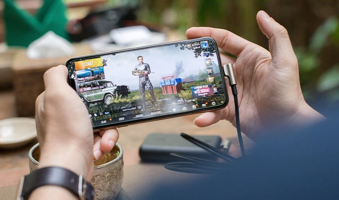 A person playing the online multiplayer battle royale game PUBG in this undated photo (Photo courtesy: social media)