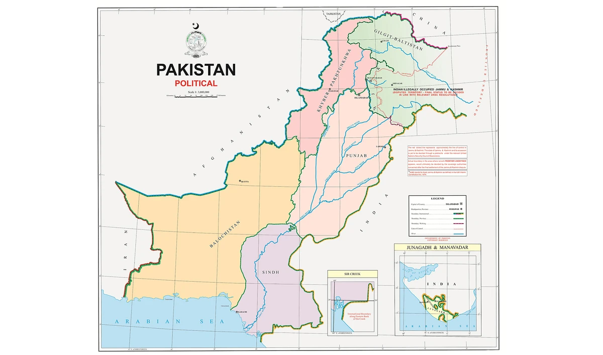 A new map approved by Pakistani Prime Minister Imran Khan shows areas in the Himalayan Kashmir valley disputed with India to be a part of Pakistan. August 4, 2020. (Photo courtesy: Pakistan Prime Minister's Office)