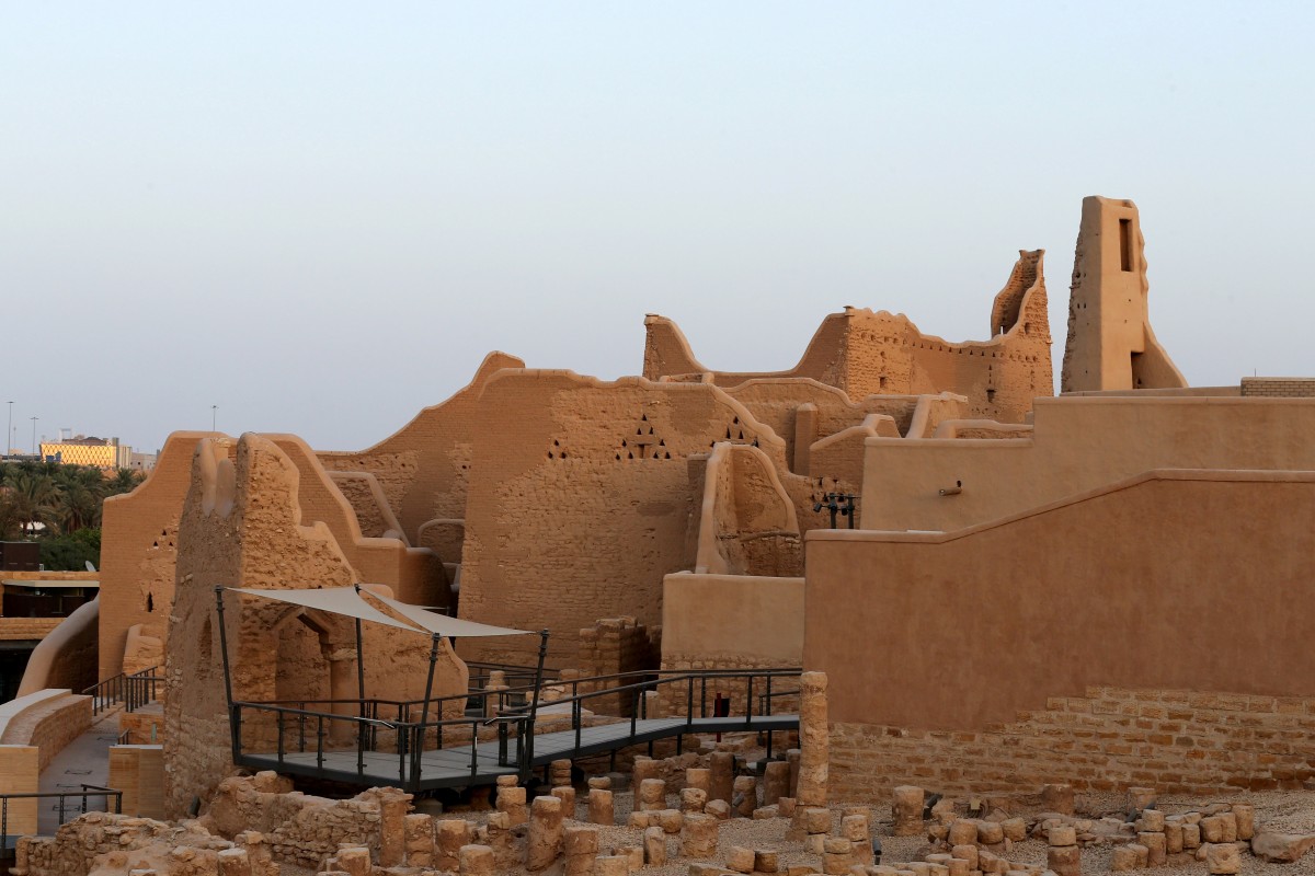 Renovated buildings at the historic city of Diriyah, a UNESCO World Heritage Site, are pictured in Riyadh, Saudi Arabia, September 27, 2019. (REUTERS/File)