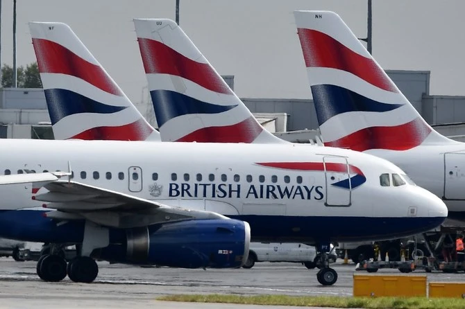 British Airways suspended flights to Cairo for seven days starting Saturday as a precaution to allow for an assessment of security there, the airline said in a statement. (File/ AFP)