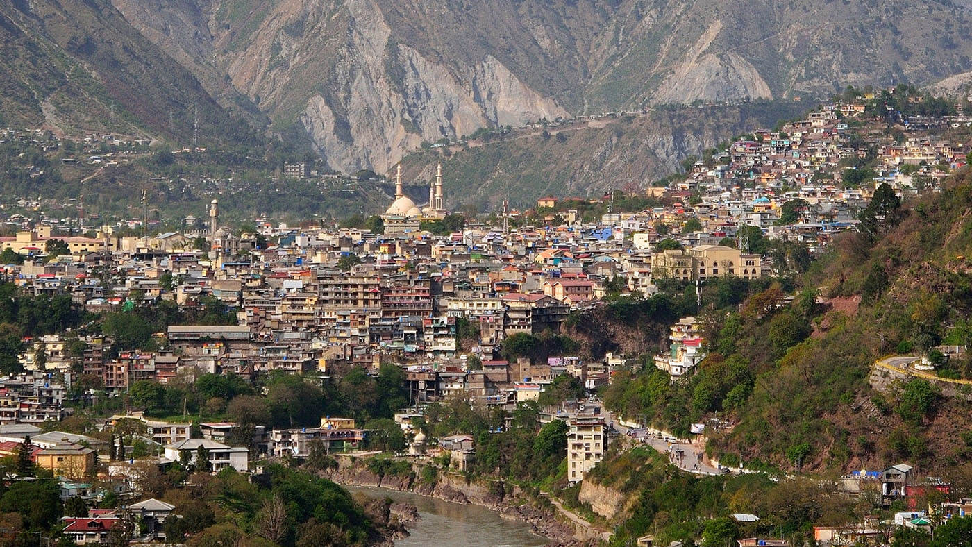 This undated file photo shows a view of Muzaffarabad, the capital city of Azad Kashmir. (Shutterstock)