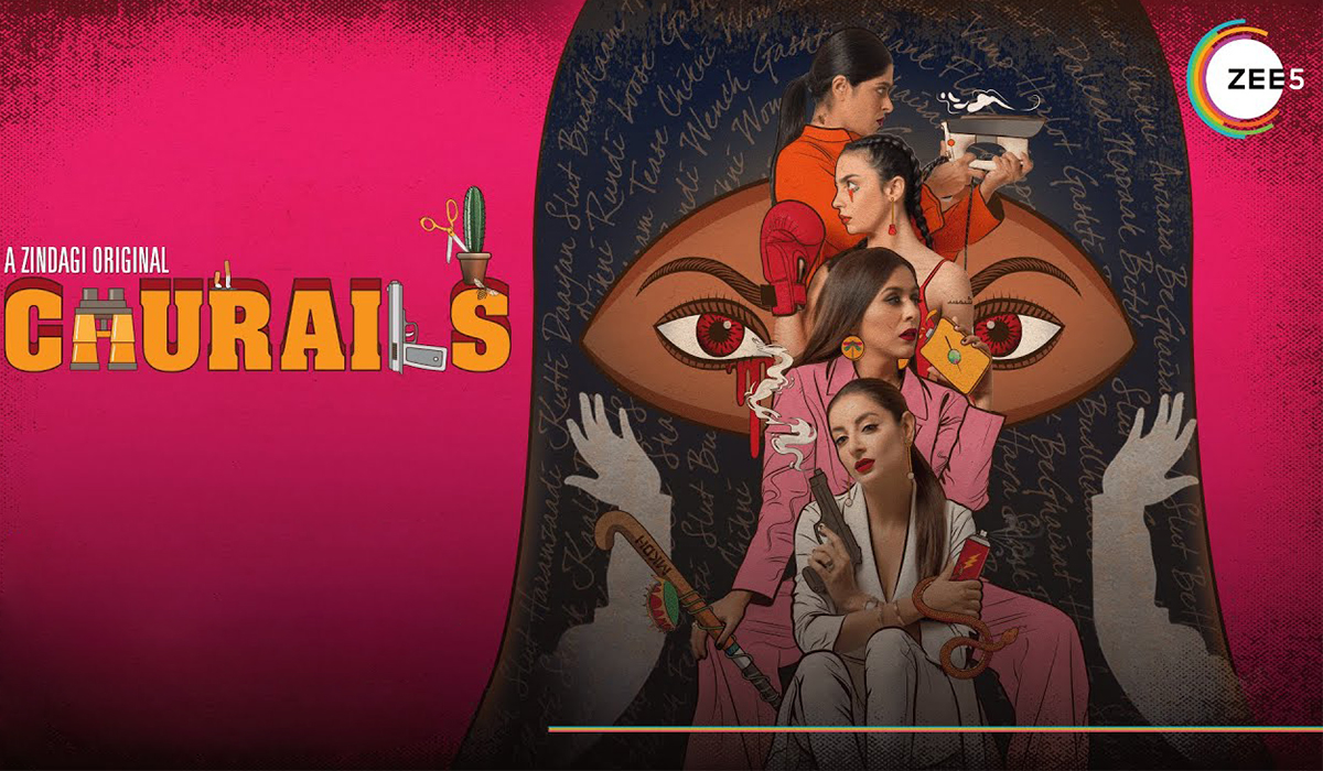 A poster of 'Churails', a new groundbreaking Pakistani TV show directed by London-based Asim Abbasi ,premiered on August 11, 2020. (Courtesy: Social Media)